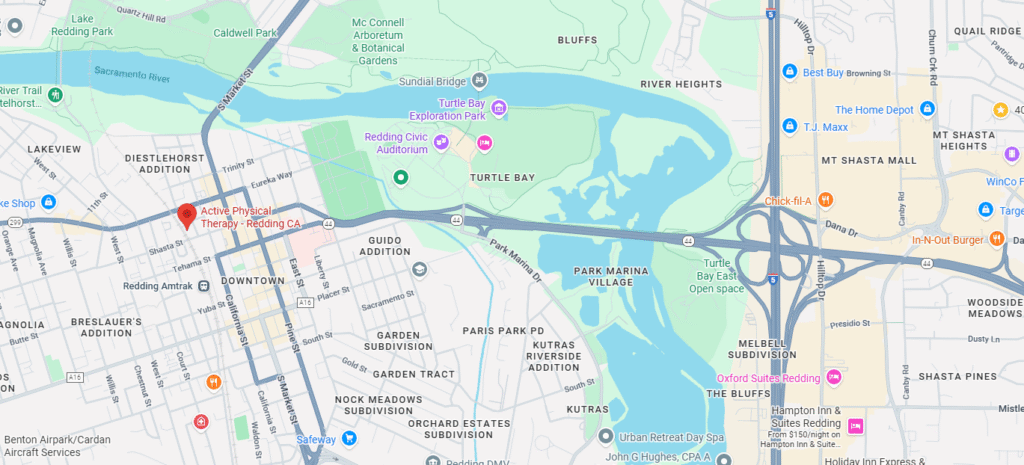 Active PT REdding California New Location - 1282 Center St. Redding California 96001